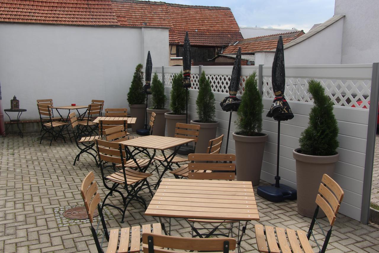 Hotel Und Restaurant Hohenzollern Erfurt Esterno foto